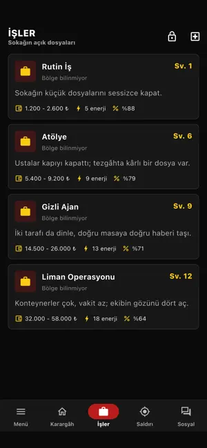 Yeraltı: Türk Mafya RPG screenshot 3