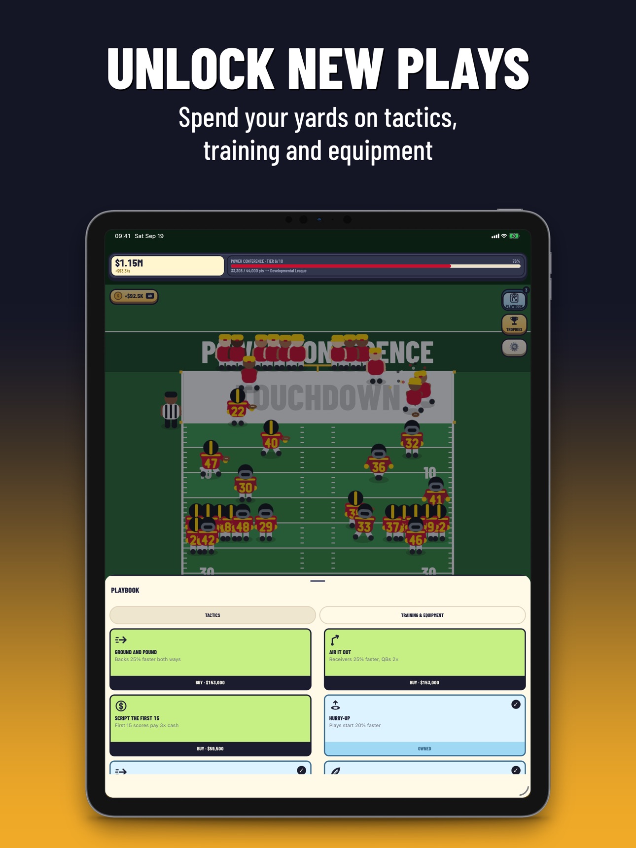 Screenshot 8 of Gridiron Idle: Football Tycoon