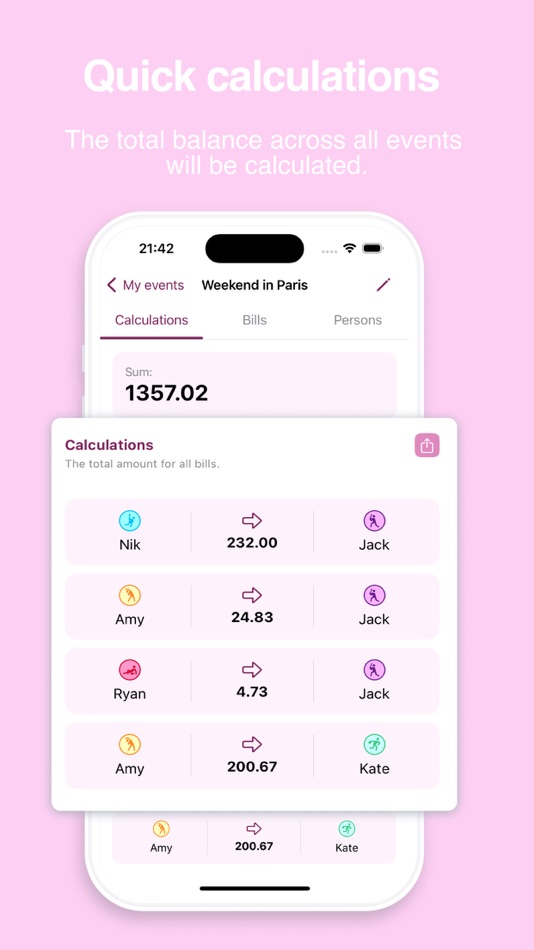 #3. Bill Splitter for a Сompany (iOS) 由: Ihor Kramarets
