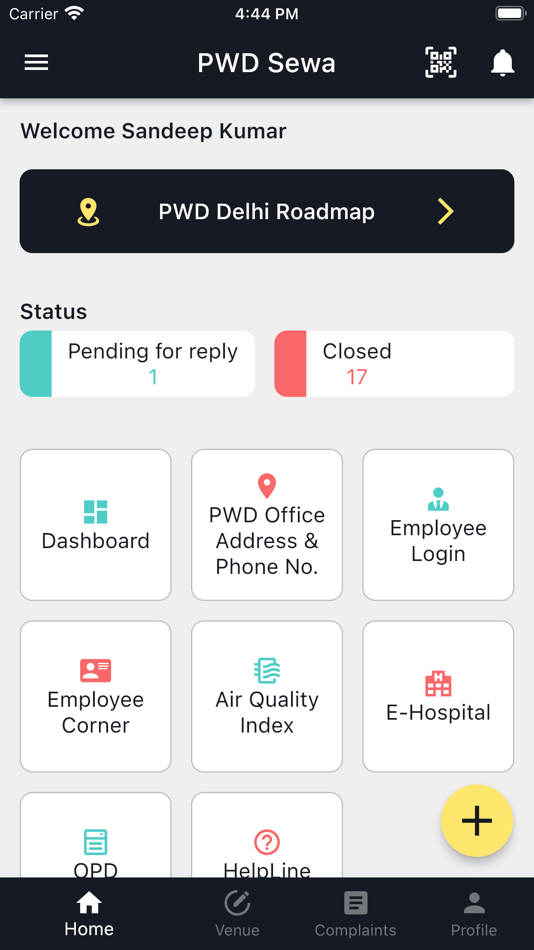 #6. PWD Sewa (iOS) 由: Calibre Websol Private Limited