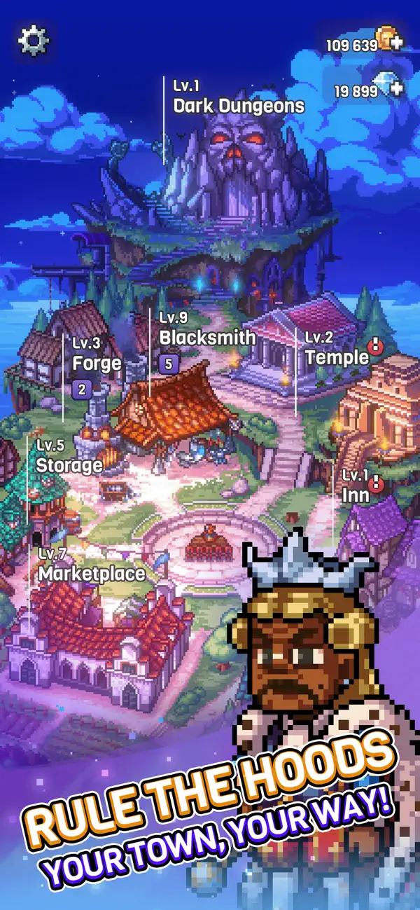 Knights of Pen and Paper 3 Hack screenshot 1 - game app interface