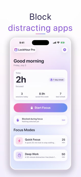LockHour Pro Screenshot 1 of 6