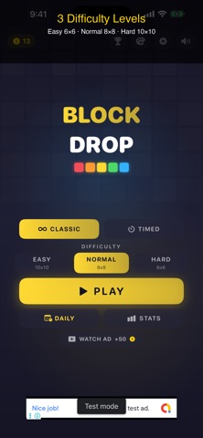 BlockDrop - Block Puzzle Screenshot 1 of 4
