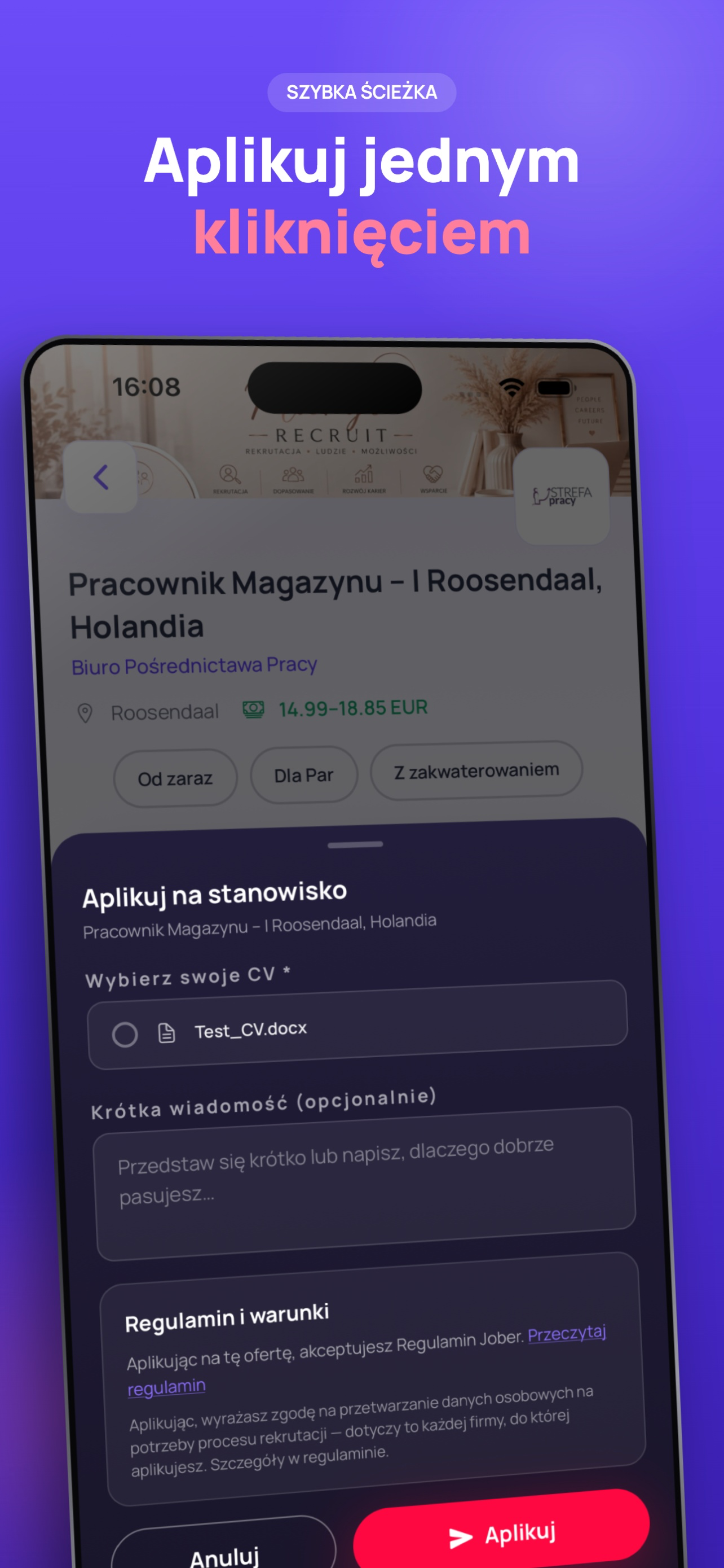Jober.pl - praca od zaraz screenshot 4