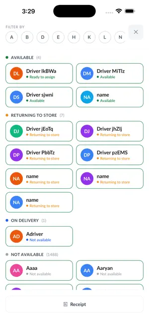 Dispatch Screen screenshot 2