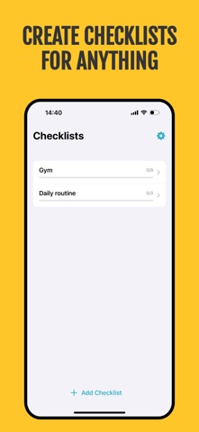 Recheckable: Checklist Screenshot 2 of 3
