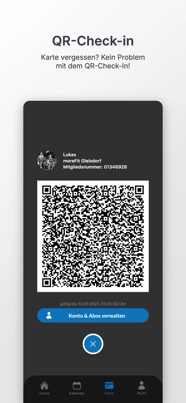 Screenshot #3 pour MoreFit - Fitness for less!