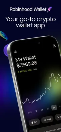Robinhood Wallet: Screenshot 1 von 9