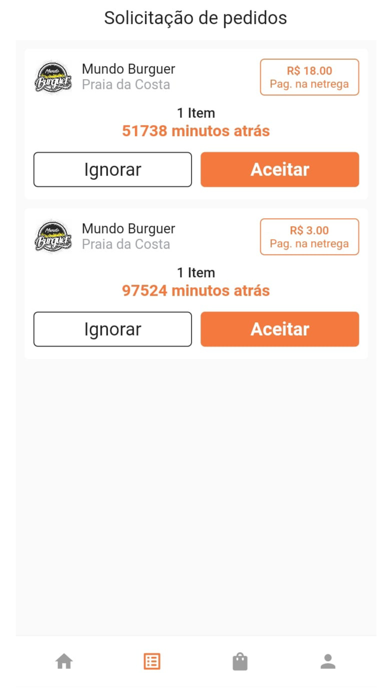 Screenshot 3 of Aba Entregadores App