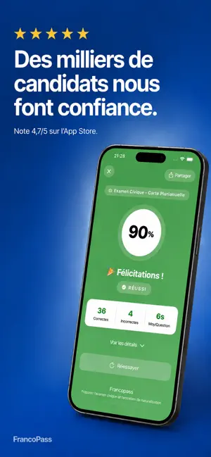 Francopass iPhone screenshot 3