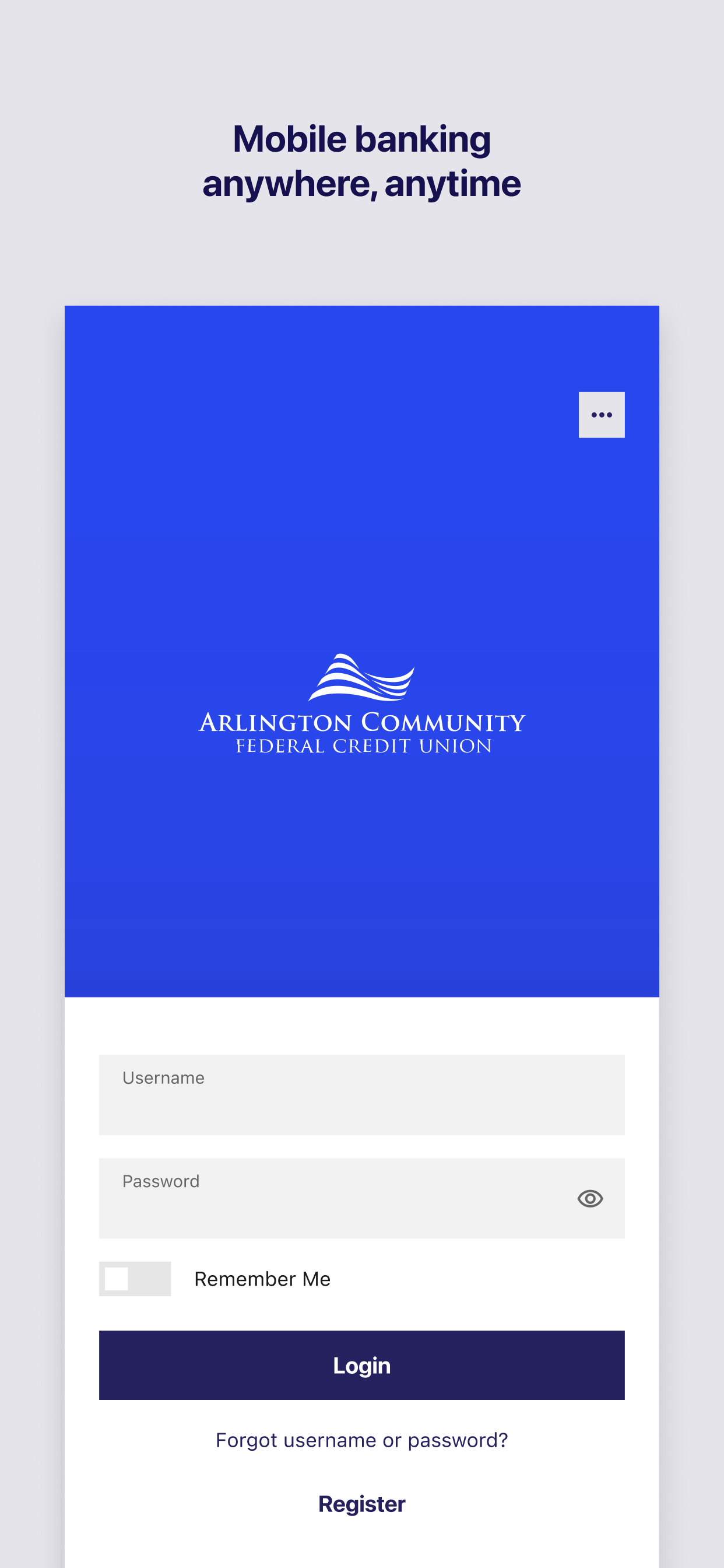 ACFCU Mobile Access