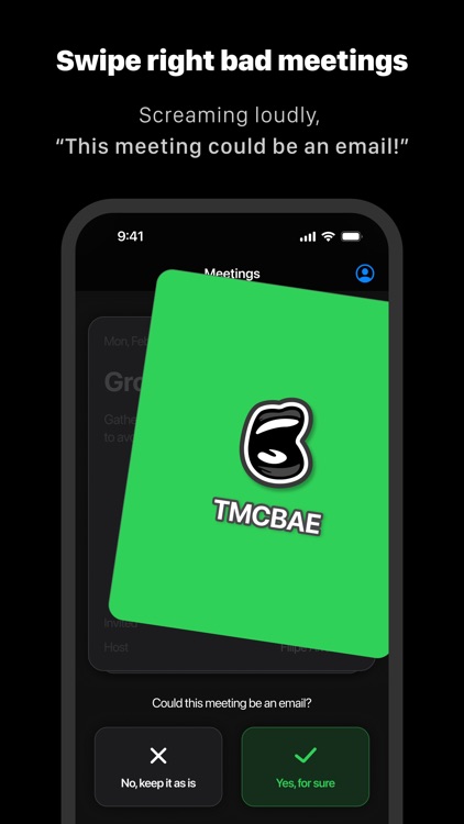 TMCBAE - Avoid bad meetings