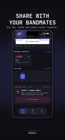 DrumShell — Drum Practice screenshot