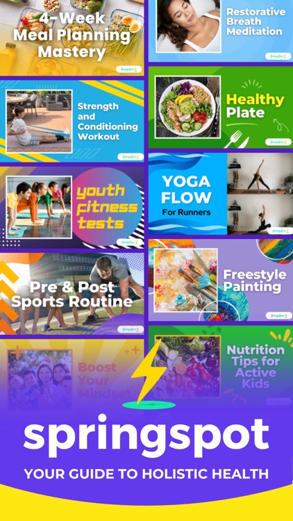 SpringSpot: Healthy Kids App