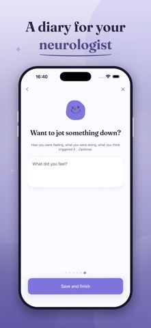 Heady: Migraine Tracker iPhone screenshot