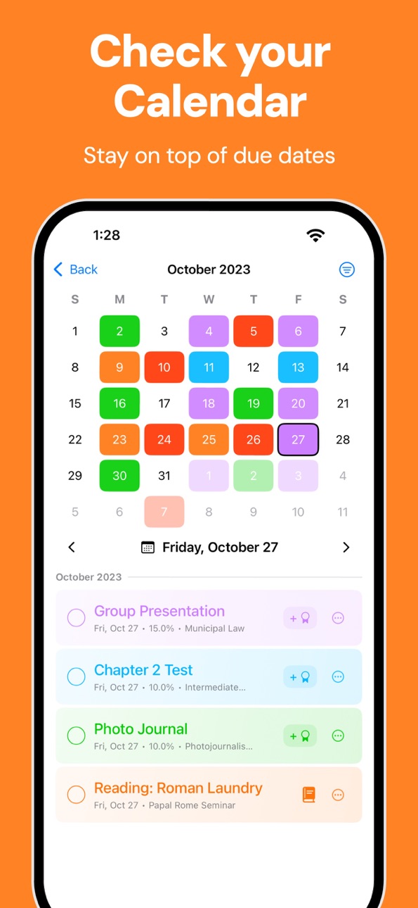 iPhone screenshot