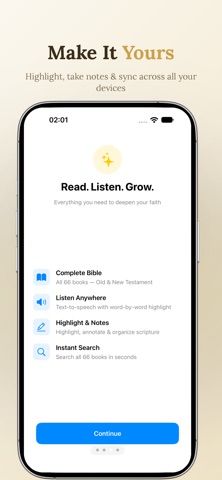Holy Bible KJV: Audio Offline screenshot 6