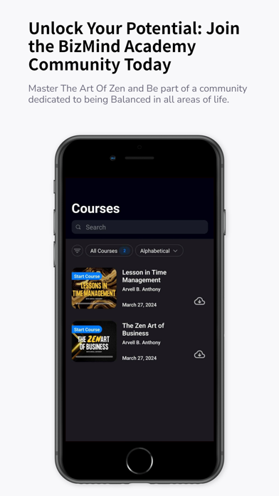 Screenshot 4 of BizMind Academy App