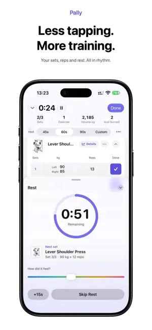 Pally: Food & Fitness screenshot 4