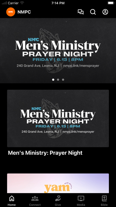 NMP.Church app screenshot