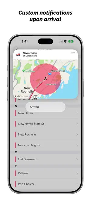 Metro North Destinations Alarm screenshot 4