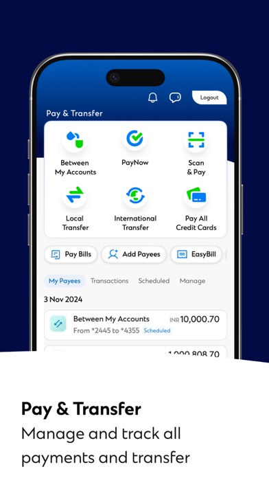 SC Mobile Singapore iPhone screenshot 7 - Finance app