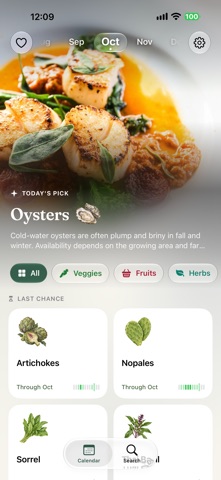 Peach & Pea: Seasonal Produce app screenshot 2