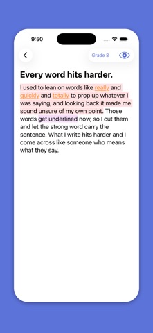 Prose - Hemingway Style Editor Screenshot 2 of 10