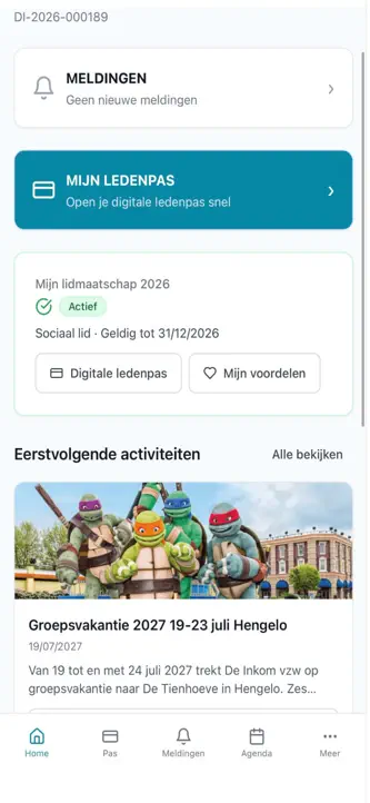 De inkom vzw screenshot 1