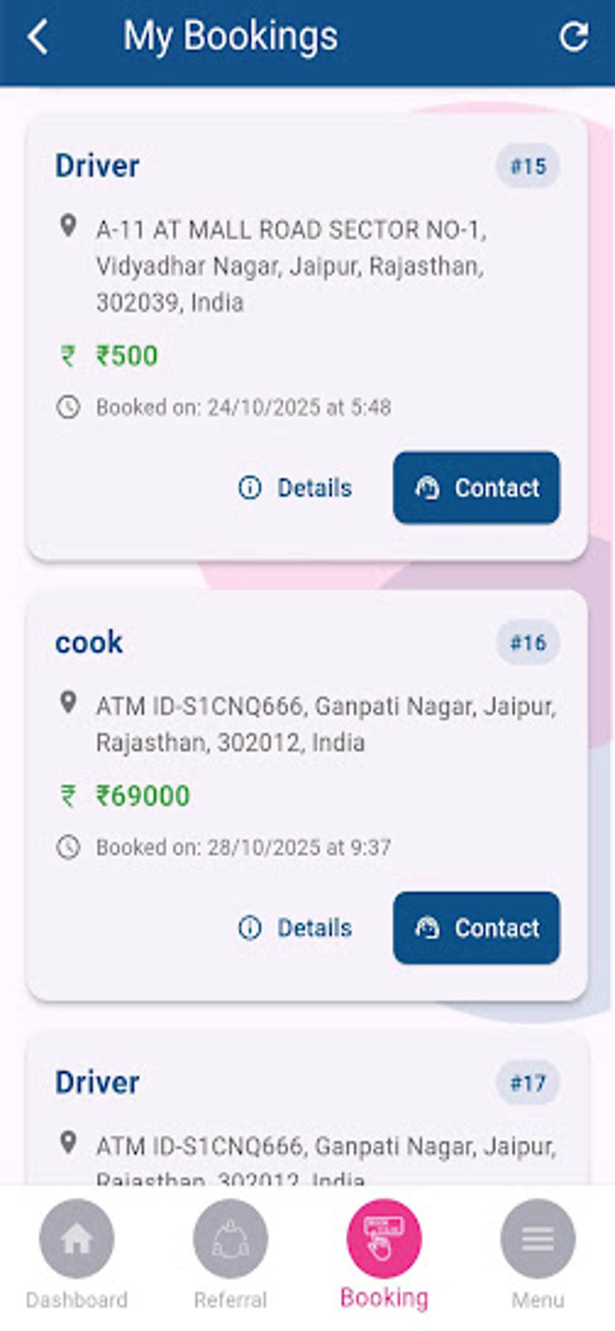 Goodmaids-Client screenshot 5