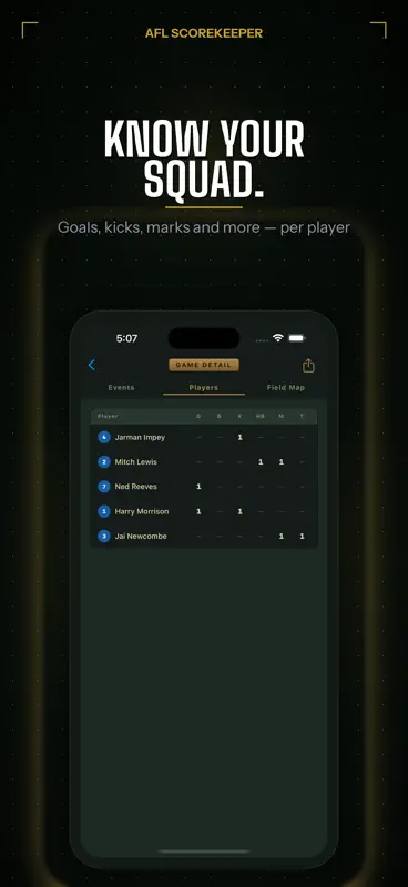 AFL ScoreKeeper: Footy Scorer screenshot 10 of 10