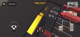 3D Car Parking Driving School iPhone screenshot