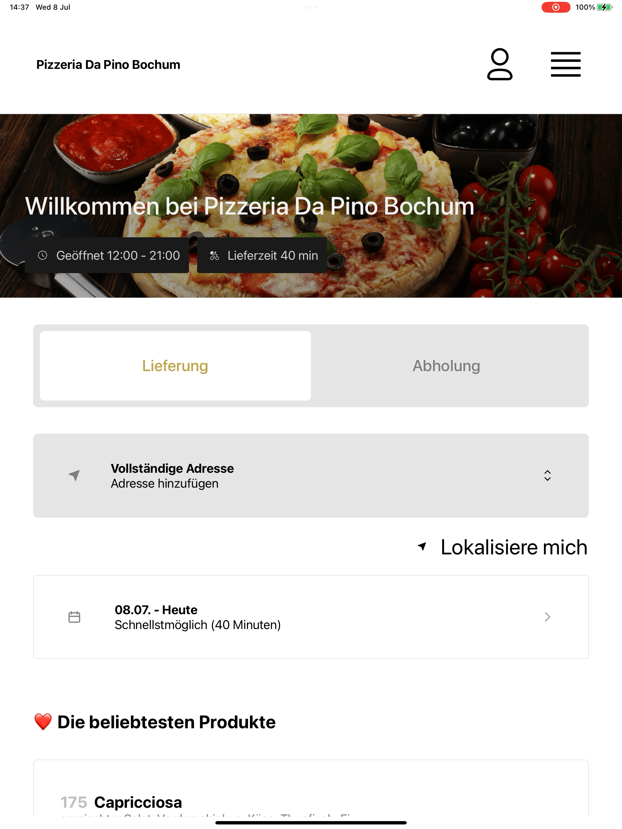 Pizzeria Da Pino screenshot 14