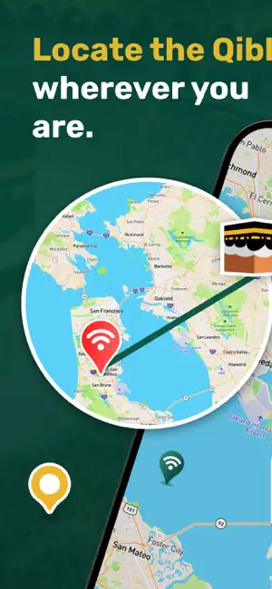 Qibla Compass - Qibla Locator screenshot 2