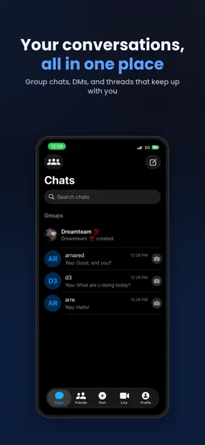 Blink - Chat. Connect. Go Live screenshot 1