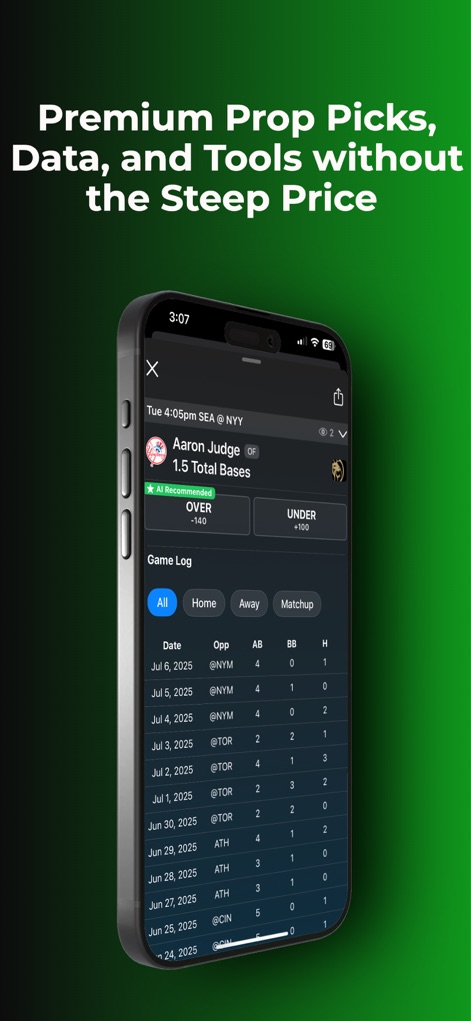 Props Optimizer : Data & Tools - スポーツアプリ | MWM