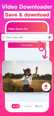 Video Downloader - Save All iPhone screenshot