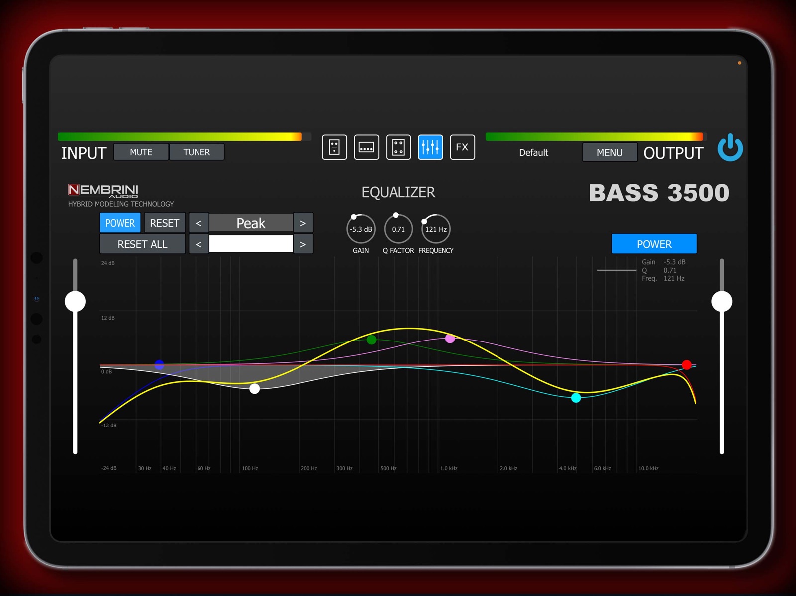 Bass 3500 Amplifier ipad screenshot 4