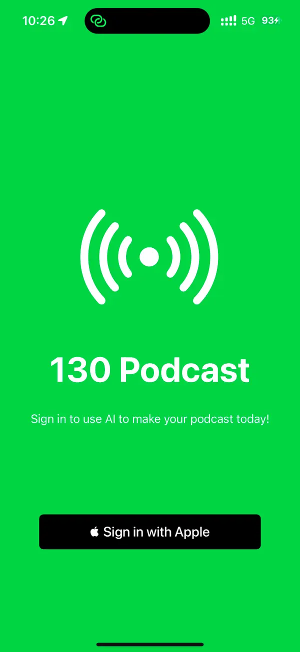 Screenshot #1 pour 130 Podcast AI