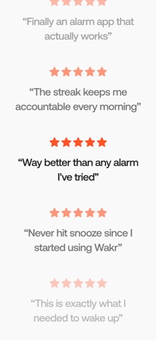WAKR: Push Up Alarm Clock Screenshot 5 of 5