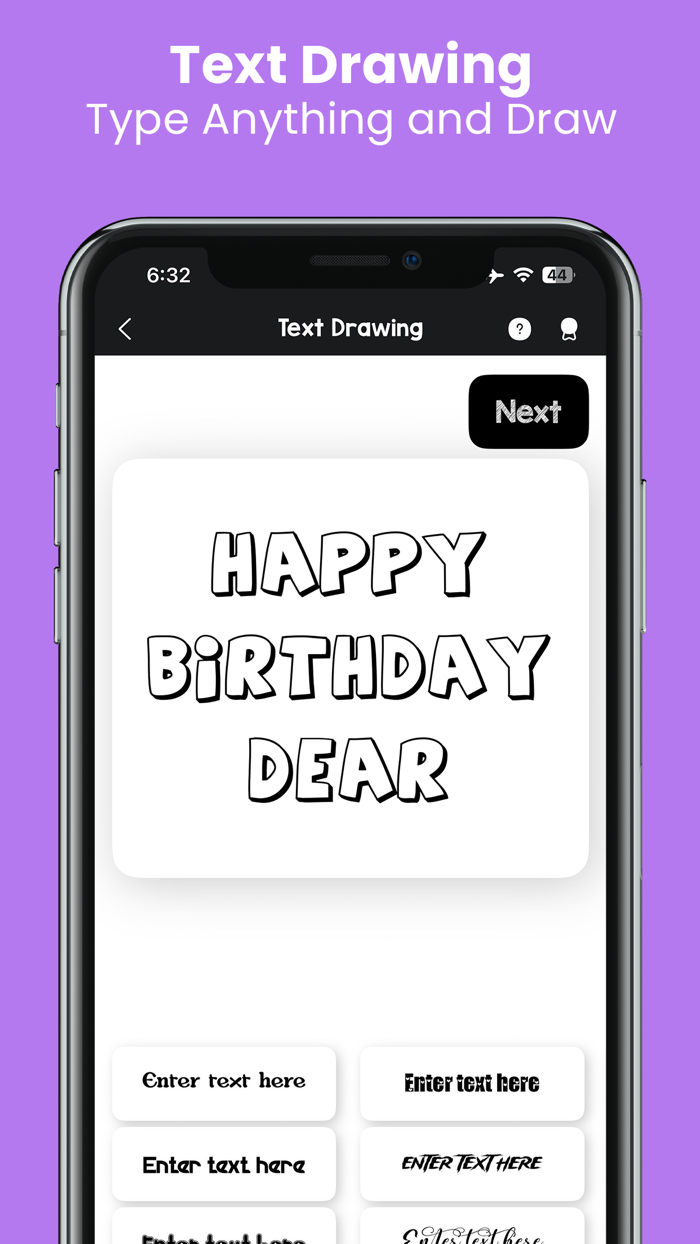 ar drawing app Photo on paper