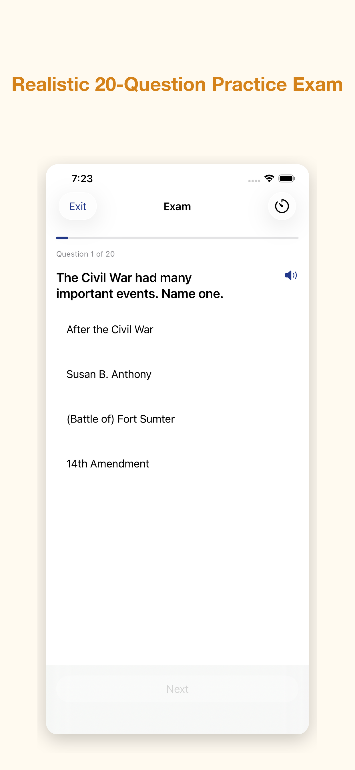 America Citizenship Test 2026 screenshot 3
