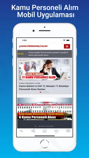 Kamu Personeli Alım iPhone Ekran Görüntüsü 1
