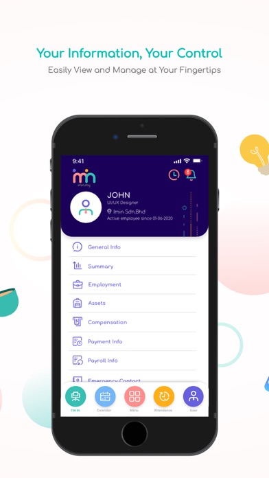 Screenshot #3 pour I'm In - HRMS