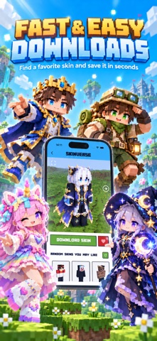 SkinVerse: Skins for Minecraft iPhone screenshot