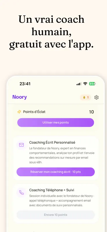 Noory - Coach Argent & Budget screenshot 8 of 8
