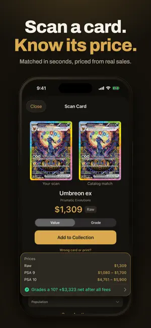 PokeInvest: Card Price Scanner screenshot 1