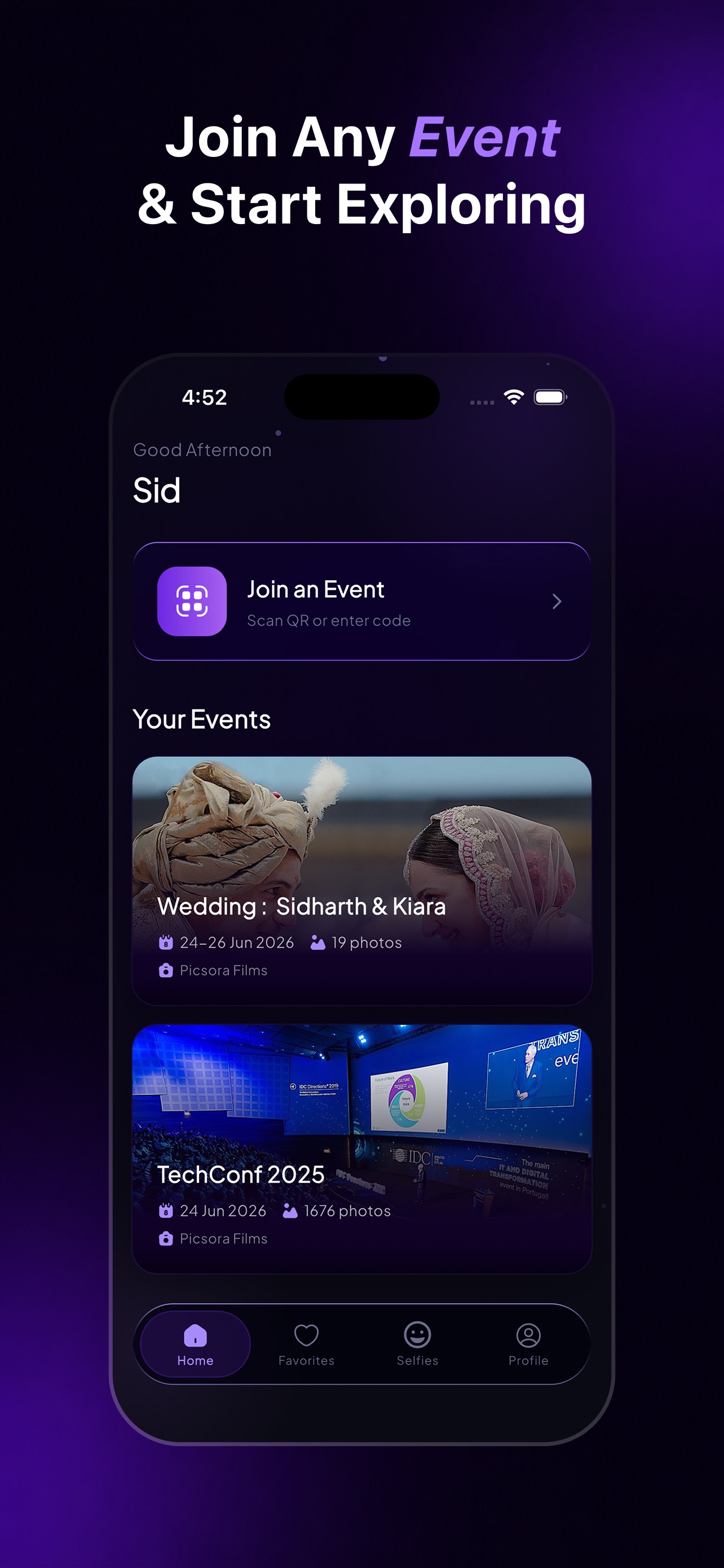 Screenshot 2 of Picsora : AI Photo Sharing