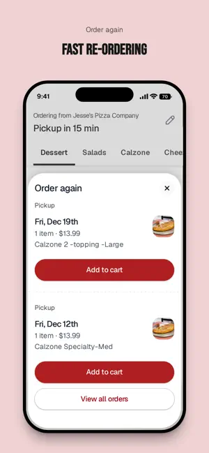 Jesse's Pizza Company screenshot 4