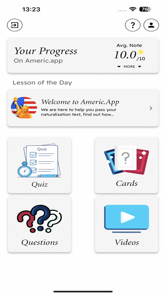 #3. AmericAPP (iOS) Podle: Adandaa Corp
